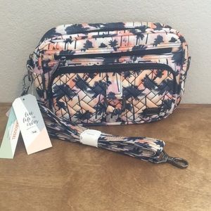 lug Small Crossbody - Carousel Palm Sunset